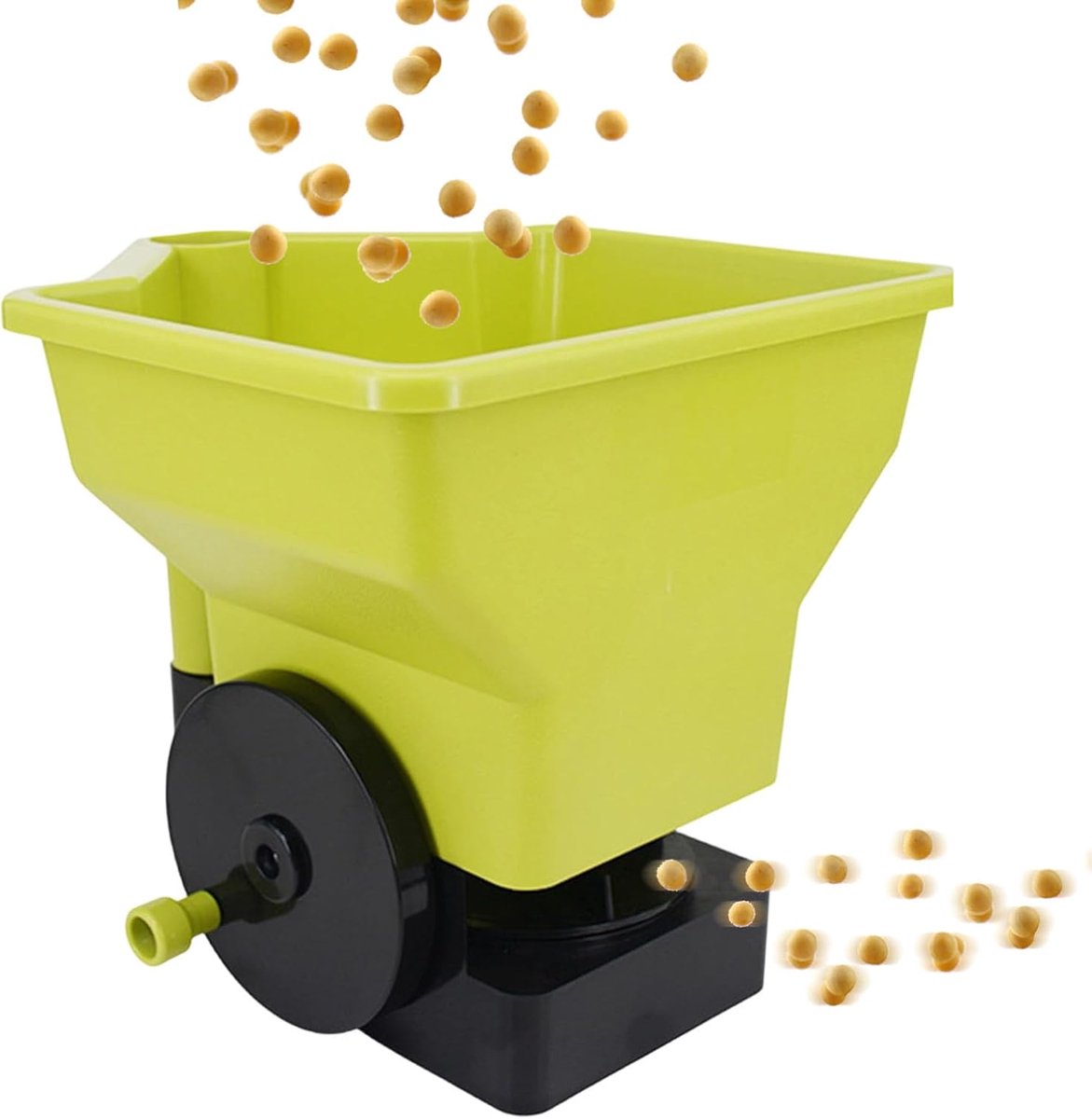 Handstrooier Gazon - Strooier Tuin - Gras Verzorgen - Ergonomische Handgreep - 24.7 cm - Grijs