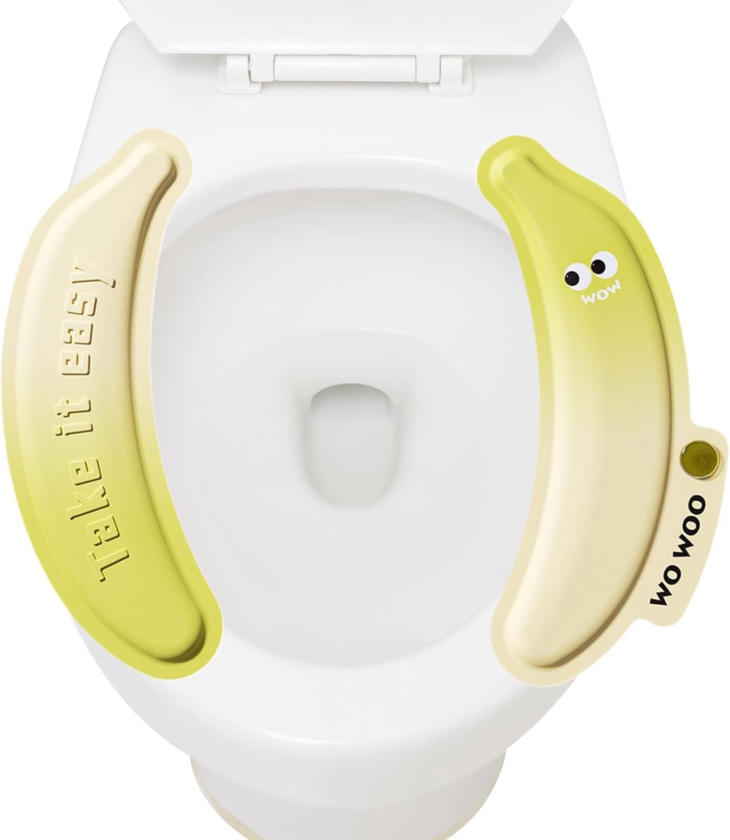 Toiletkussen - Toiletdekselhoes - Hygiënisch Werken - Geurig en Zelfklevend - 35x6 cm - Wit groen
