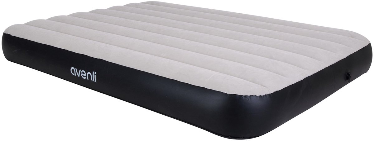 Avenli - Luchtbed - Tweepersoons - 191x137x25 cm - Blauw