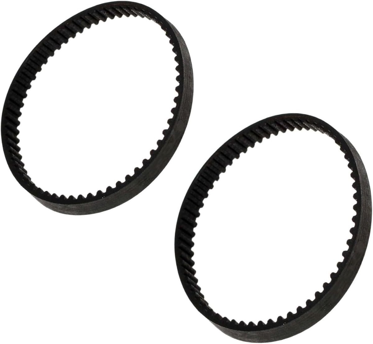 Vervangende Riemen Set - Tapijtreiniger Onderdelen - Huishoudelijke Reiniging - Duurzaam Rubber Materiaal - 2 Sets - Zwart