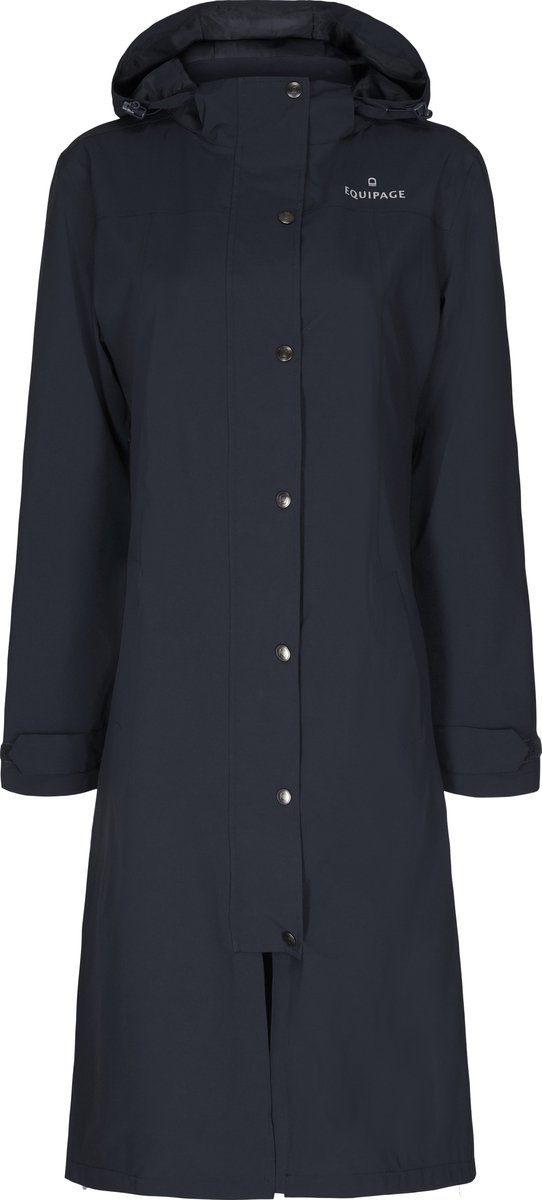 Equipage Heaven lange rijregenjas Navy S