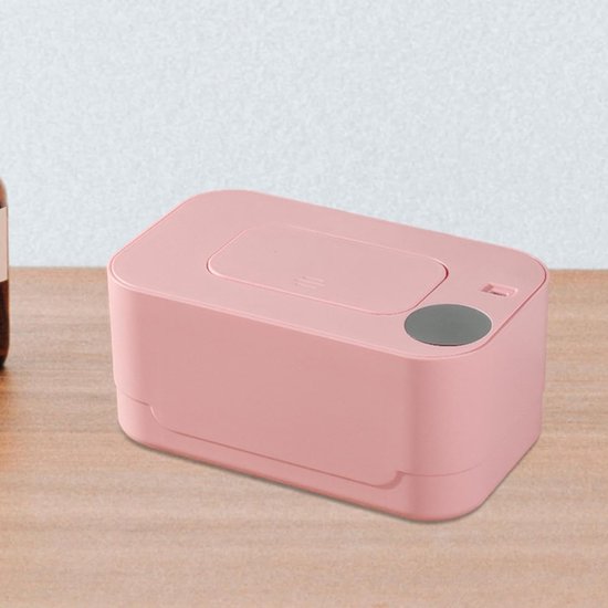 Babydoekjes Verwarmer - Dispenser Warmer - Baby Verzorging - Constante Temperatuur - Grote Capaciteit - Wit — afbeelding 5