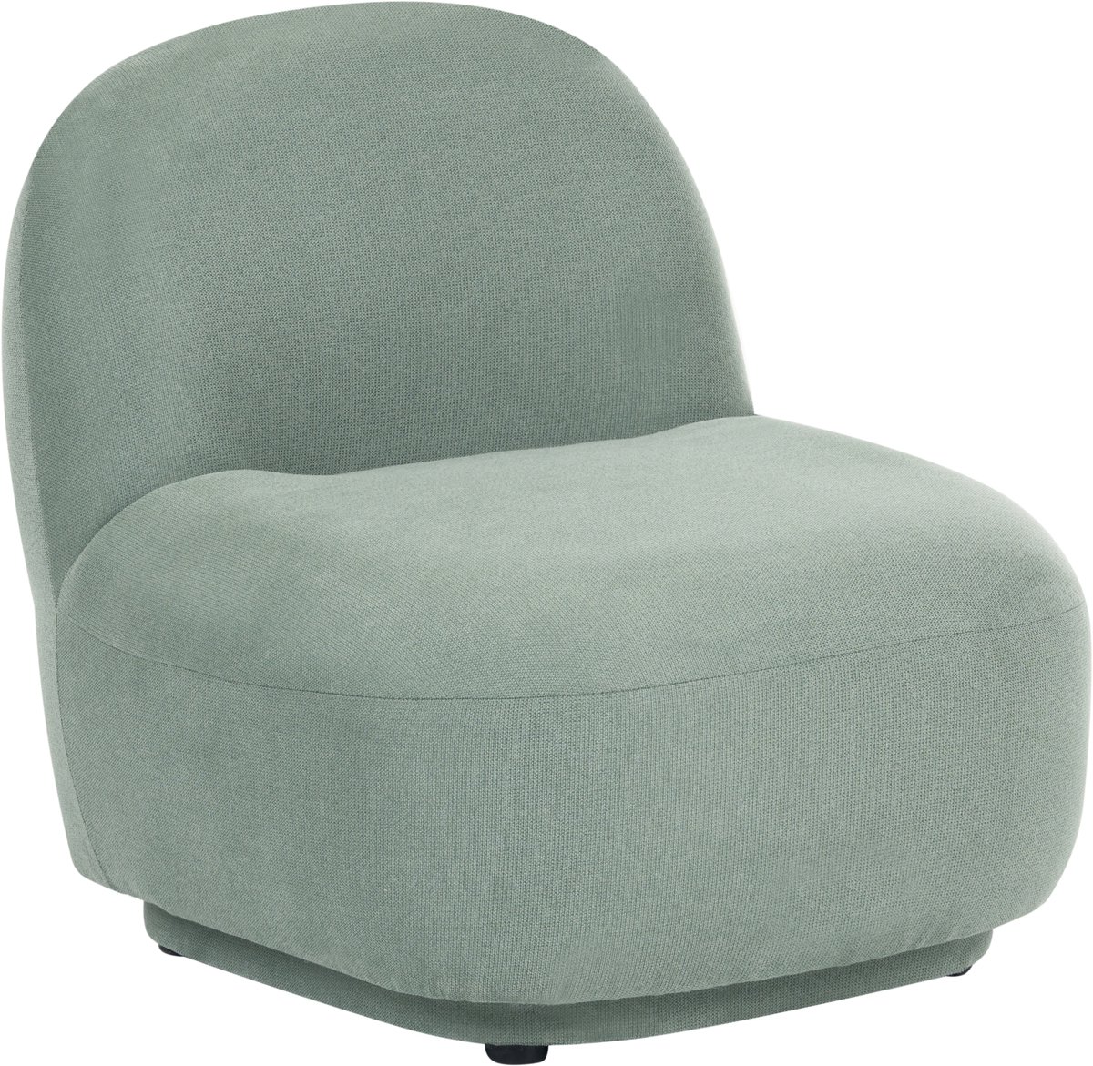 LOVBERG - Fauteuil - Lichtgroen - Polyester