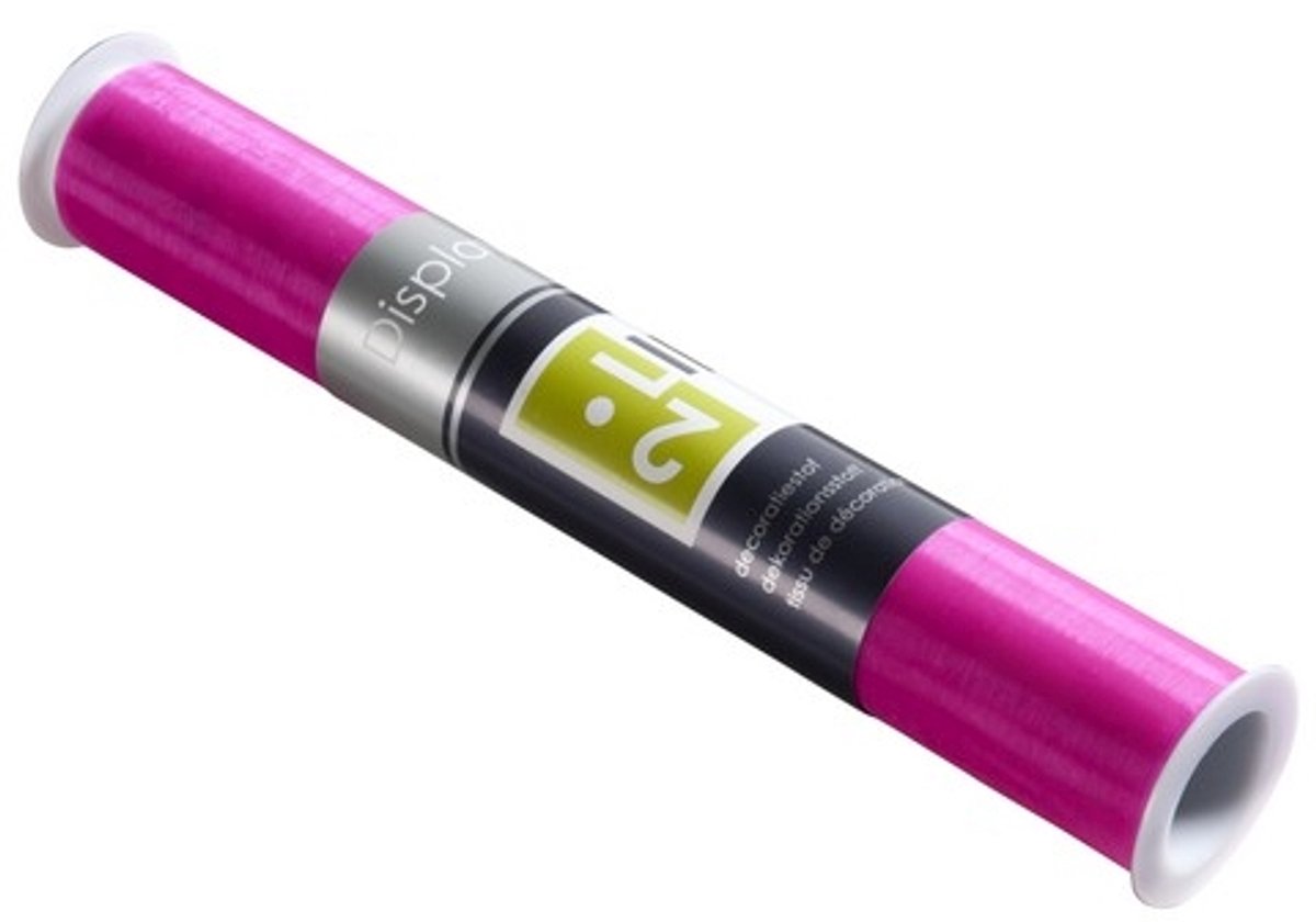 Lara Big Tafelband roze 28cmx25mtr (rolled)