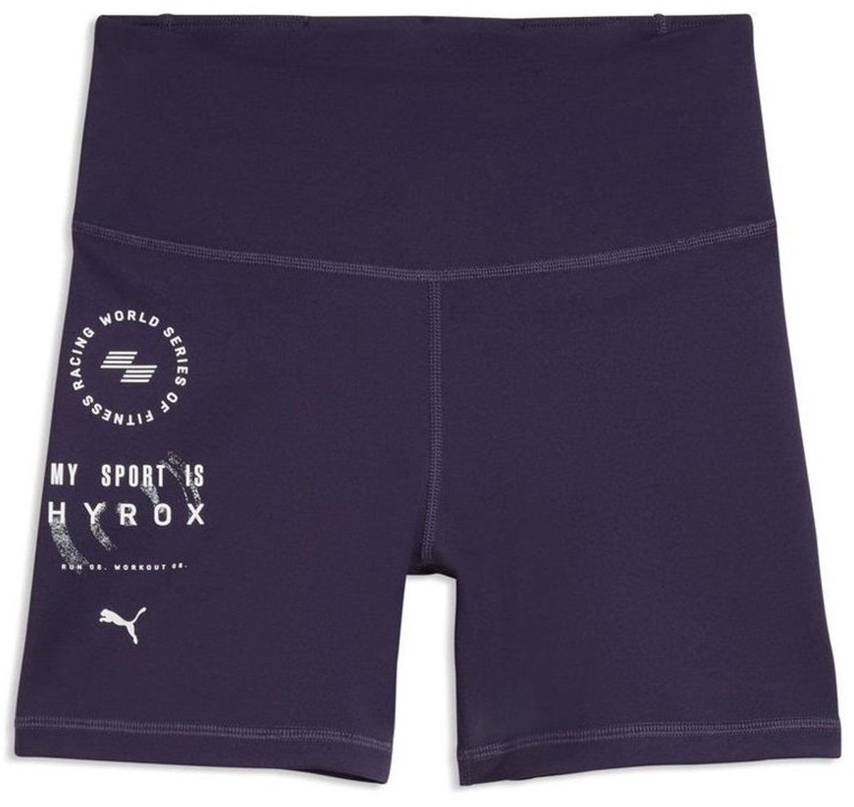 Puma | HYROX TAD Short Tight | Dames | Deep Plum