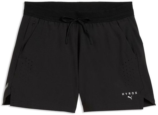 PUMA x HYROX DryElite Sportshort Dames Zwart Maat M