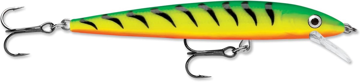 SnelShoppen - Vislure Husky Jerk 10 - Perfect uitgebalanceerde kunstaas - 1.2-2.4m diepte - 0.375 oz - Geluidgevende rammelkamer - Diverse metallic en