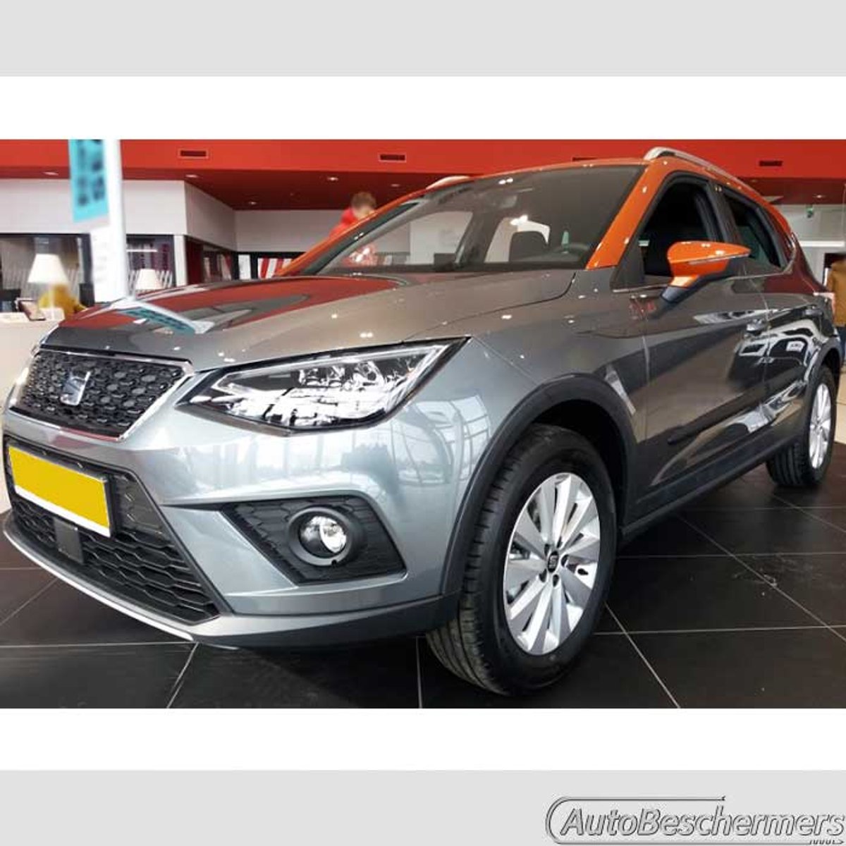 Stootlijsten set zwart voor Seat Arona 11.2017-. De stootstrips zijn zelfklevend. Set a 4 stuks (#0022)