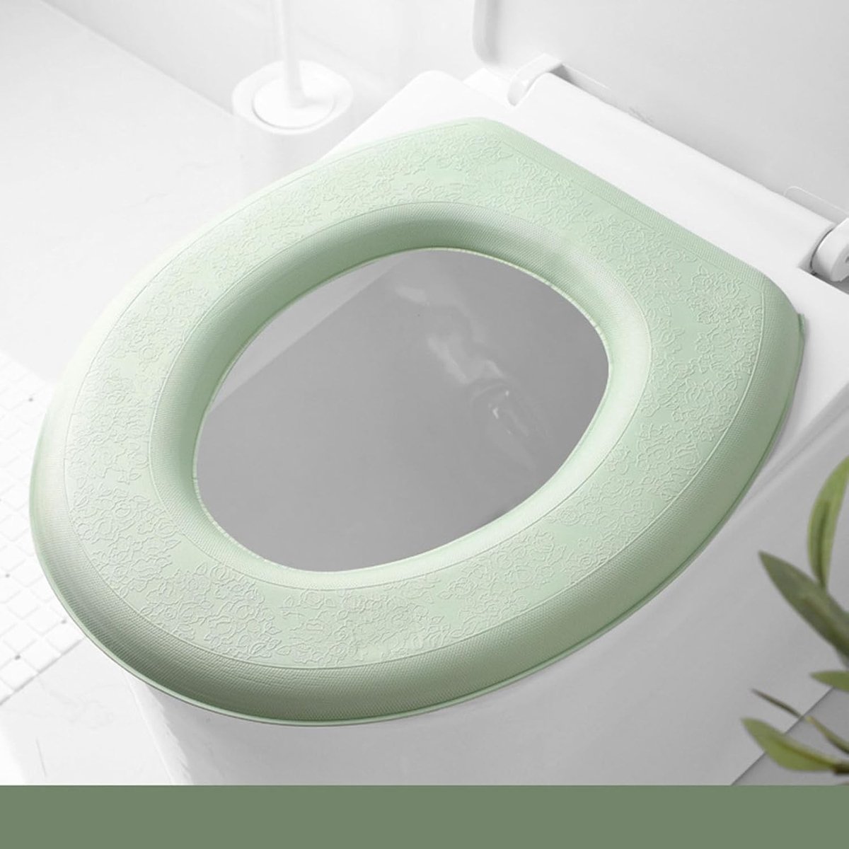 Comfortabel en Waterdicht Toiletkussen van Dikke Schuim - Ideaal voor Badkamer, Ondersteuning en Eenvoudig Onderhoud, Geschikt voor Elk Seizoen
