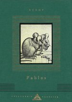 Groen boek met de titel 'Fables' en een illustratie van twee muizen.