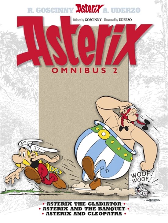 Asterix Omnibus 2, met de karakters Asterix en Obelix, geschreven door Goscinny en geïllustreerd door Uderzo.