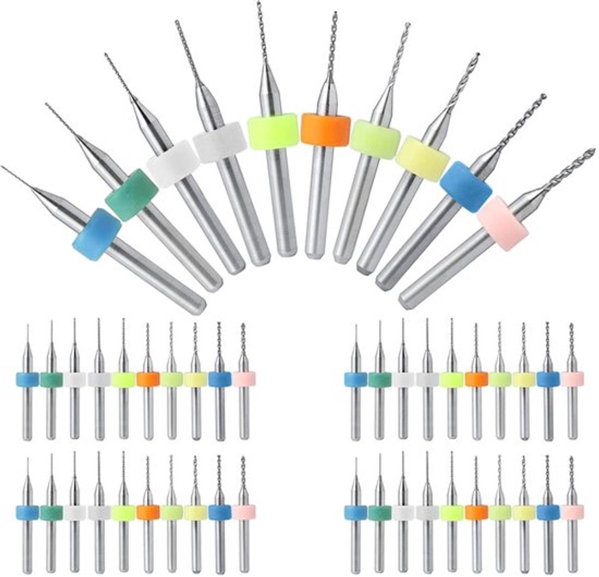 PCB boor set met 40 micro boorbits