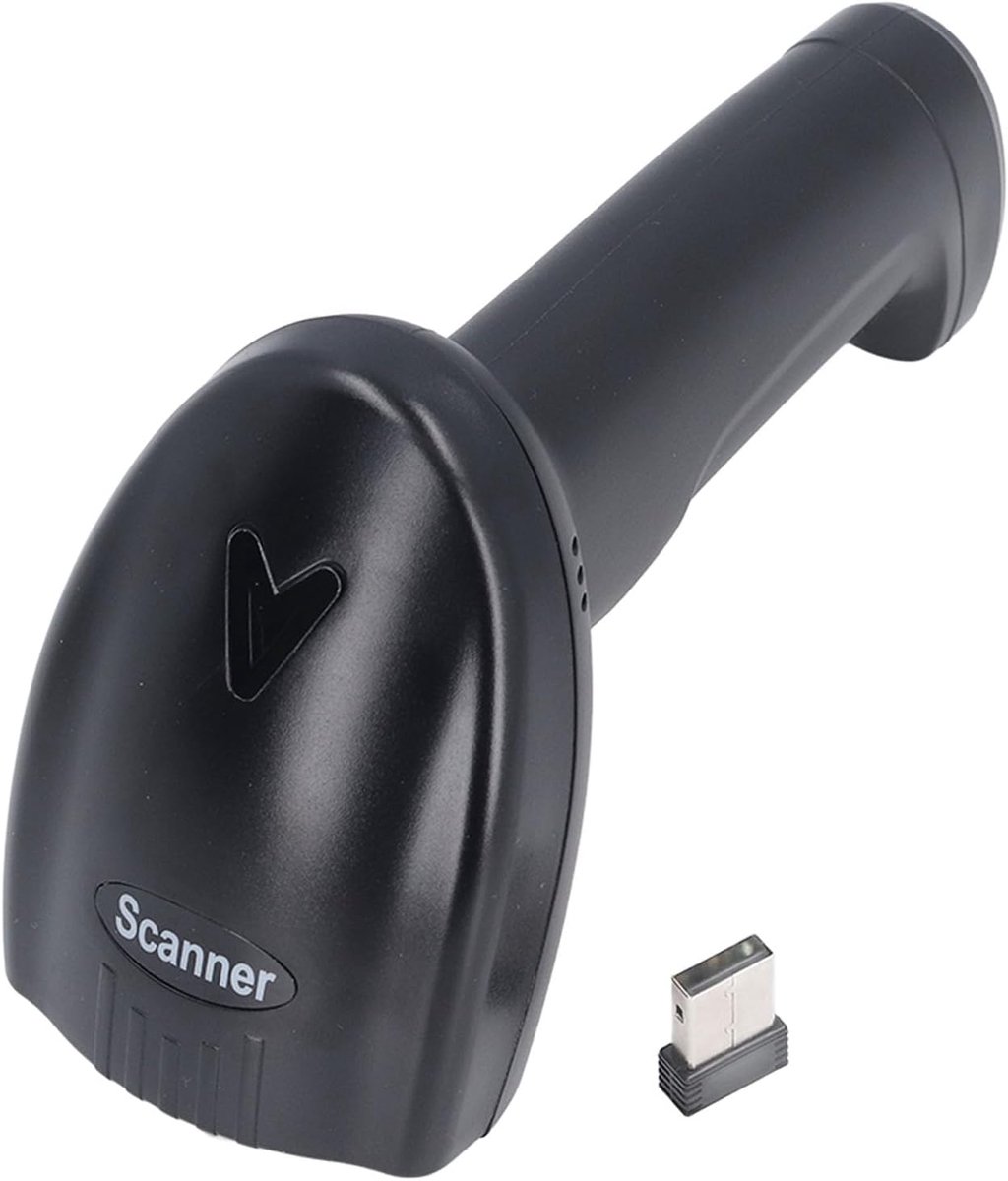 Barcodescanner - Barcodelezer - Voorraadbeheer - 1D 2D QR - Draagbaar - Zwart