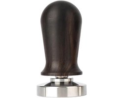Espresso Stamper - Koffie Hamer - Consistente Espresso - Veerbelast Ontwerp - 51 mm - Zwart