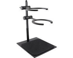 Koffiezet Station - Handbrouw Set - Thuis Koffie Zetten - Verstelbare Hoogte - 18 x 15 x 24.5 cm - Zwart