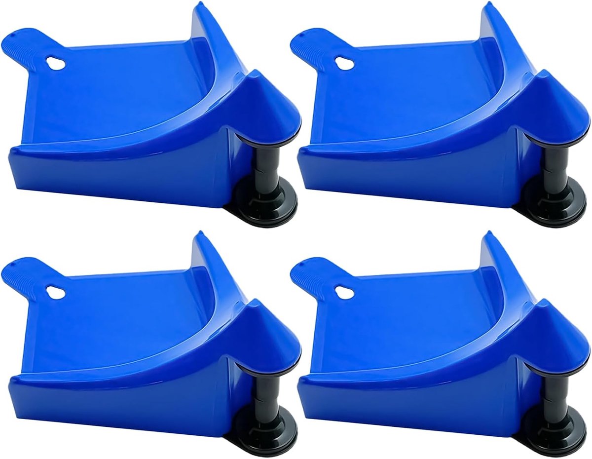 Slanggeleider - Slangrol Auto - Voertuig Detailen - Draaivrije Functionaliteit - 6.6 x 4.6 inch - Zwart Blauw