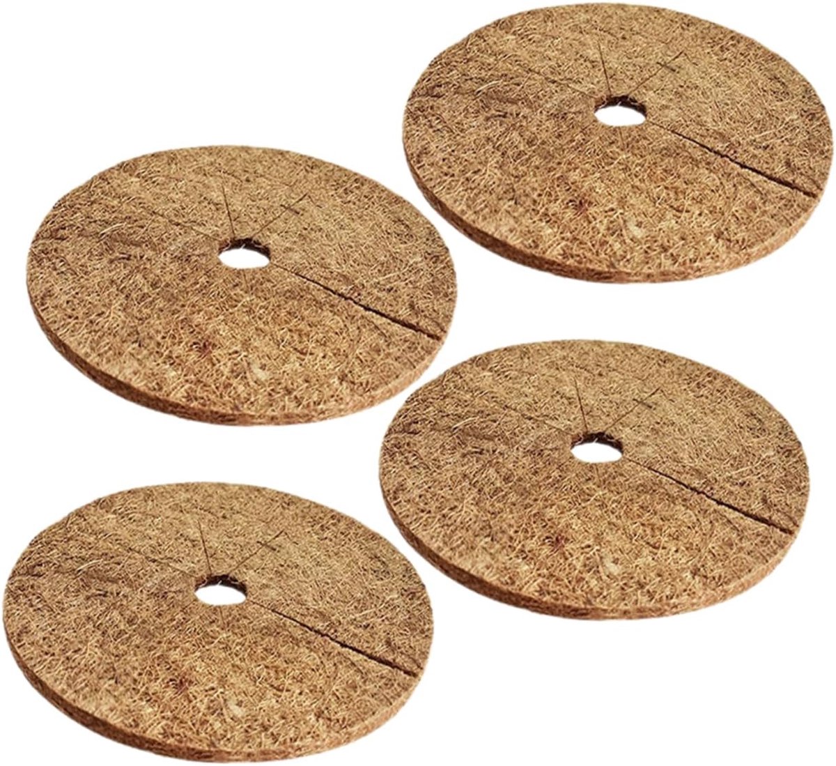 Kokos Bodembedekker - Plantenmat - Planten Beschermen - Ademend Materiaal - 25x25cm - Bruin