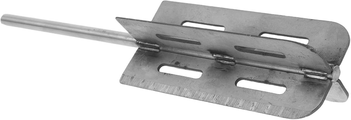 Varkenshaarschraper - Ontharingsgereedschap Vee - Efficiënt Verwerken - Ergonomisch Ontwerp - 25 cm - Zilver