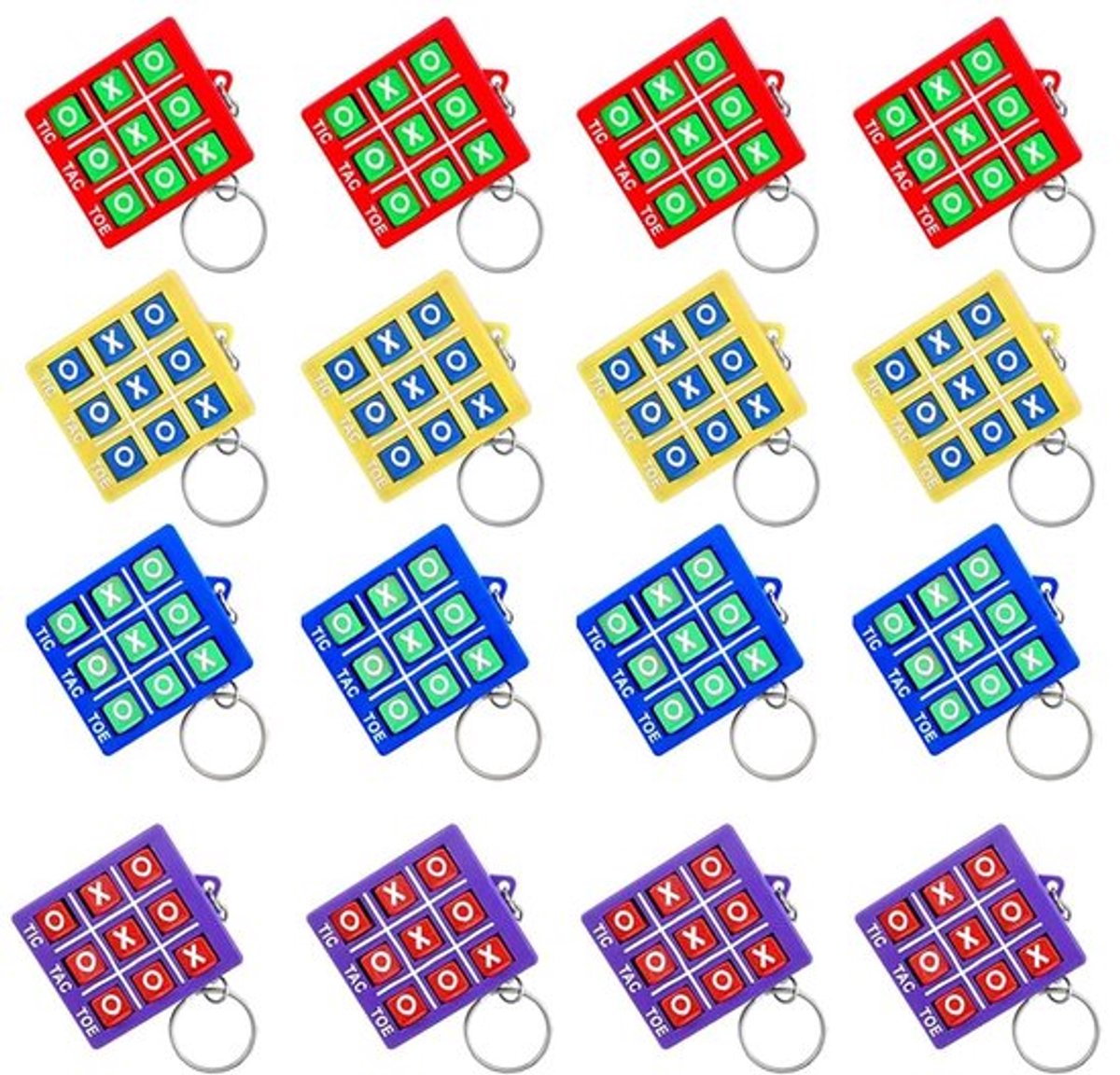 Sleutelhangers Tic Tac Toe - MTTProducts