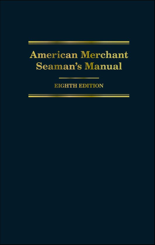 American Merchant Seaman's Manual - cover