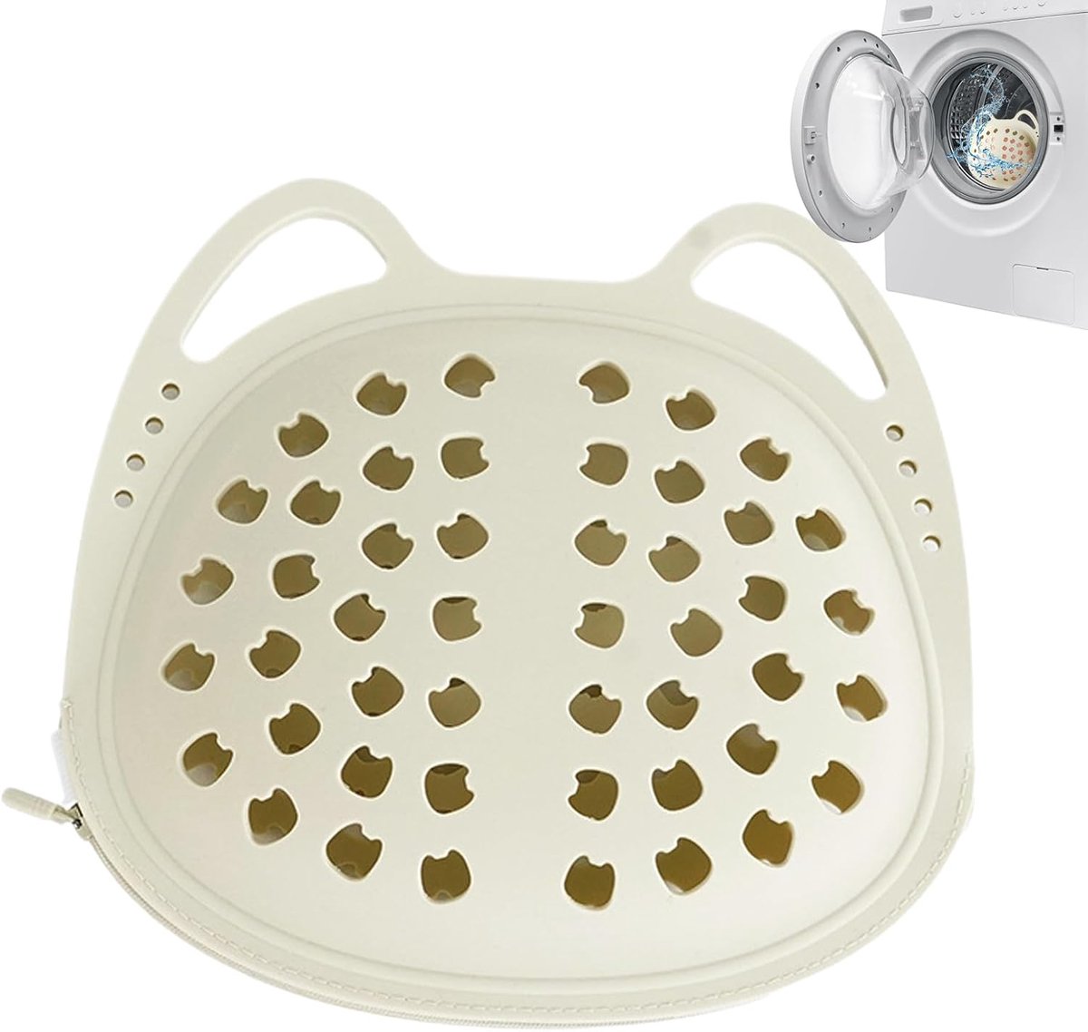 Bh Waszak - Lingerie Beschermer - Ondergoed Wassen - Flexibel Siliconen - 24x23x3 cm - Niet Gespecificeerd