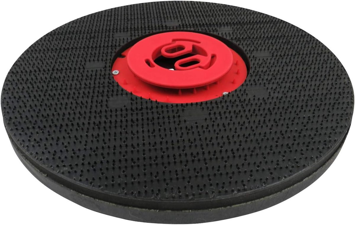 Drijfbord - Padhouder Padplaat - Vloeren Reinigen - Volledige Hechting - 380 mm - Zwart