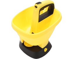 Handstrooier Kracht - Meststrooier Zaadstrooier - Efficiënt Planten - Geïntegreerde Dubbele Functie - 30 x 28 x 25 cm - Zwart