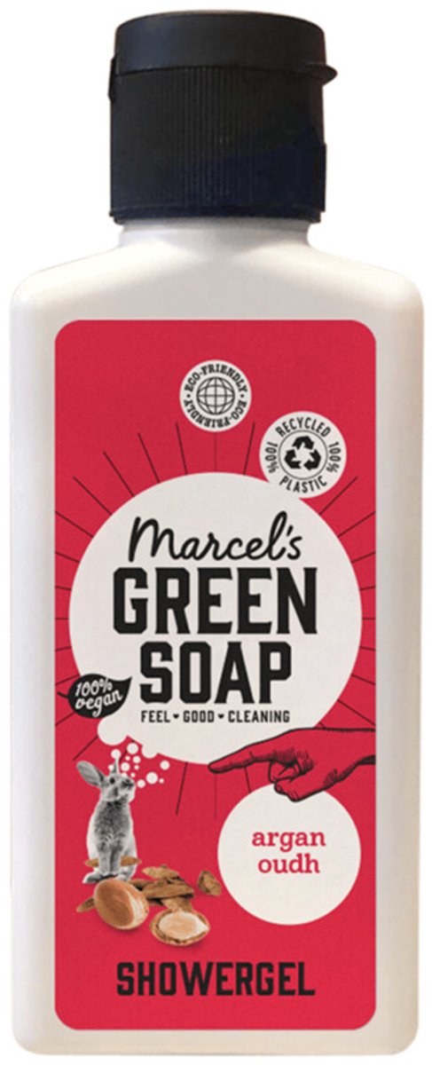 Bol.com Marcel's Green Soap Douchegel Argan & Oudh Mini 100 ml aanbieding
