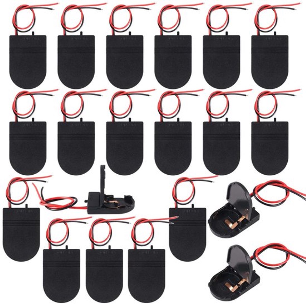 VT Goods - Knoopcel batterijadapter - Cr2032 batterij houder