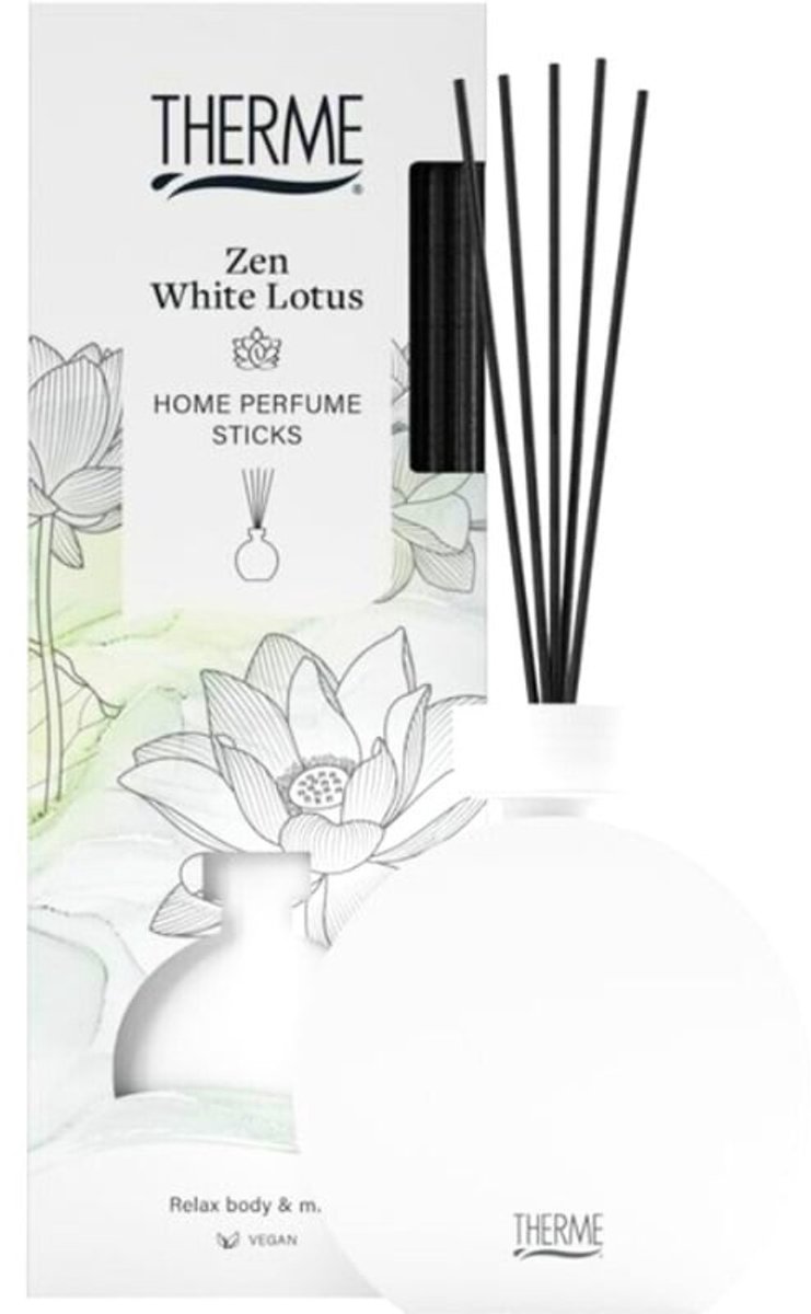 Zen White Lotus geurstokjes van Therme — cadeau in Wonen & Interieur - foto 6