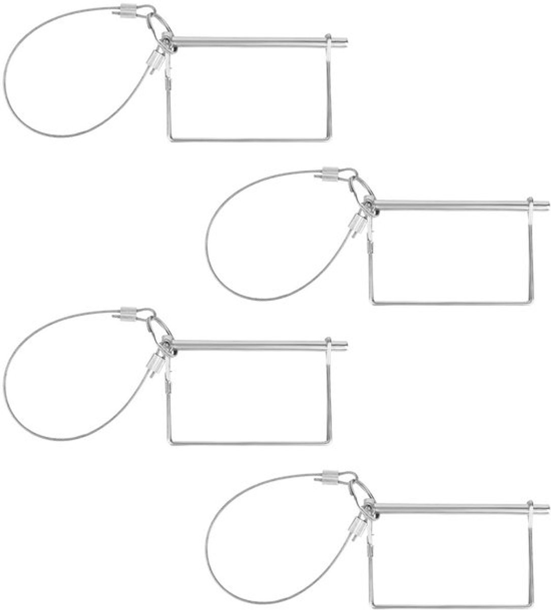 Solidchoice - Dailygoody - Trailer Koppelpinnen - Vergrendelbare PTO As - 1/4"x4"