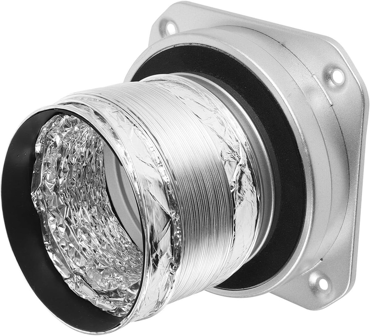 Droger Afvoerslang Connector Wasdroger Koppeling Wasruimte Schoonhouden Magnetische Lekvrije Afdichting 14.5 x 14.5 x 8.8 cm