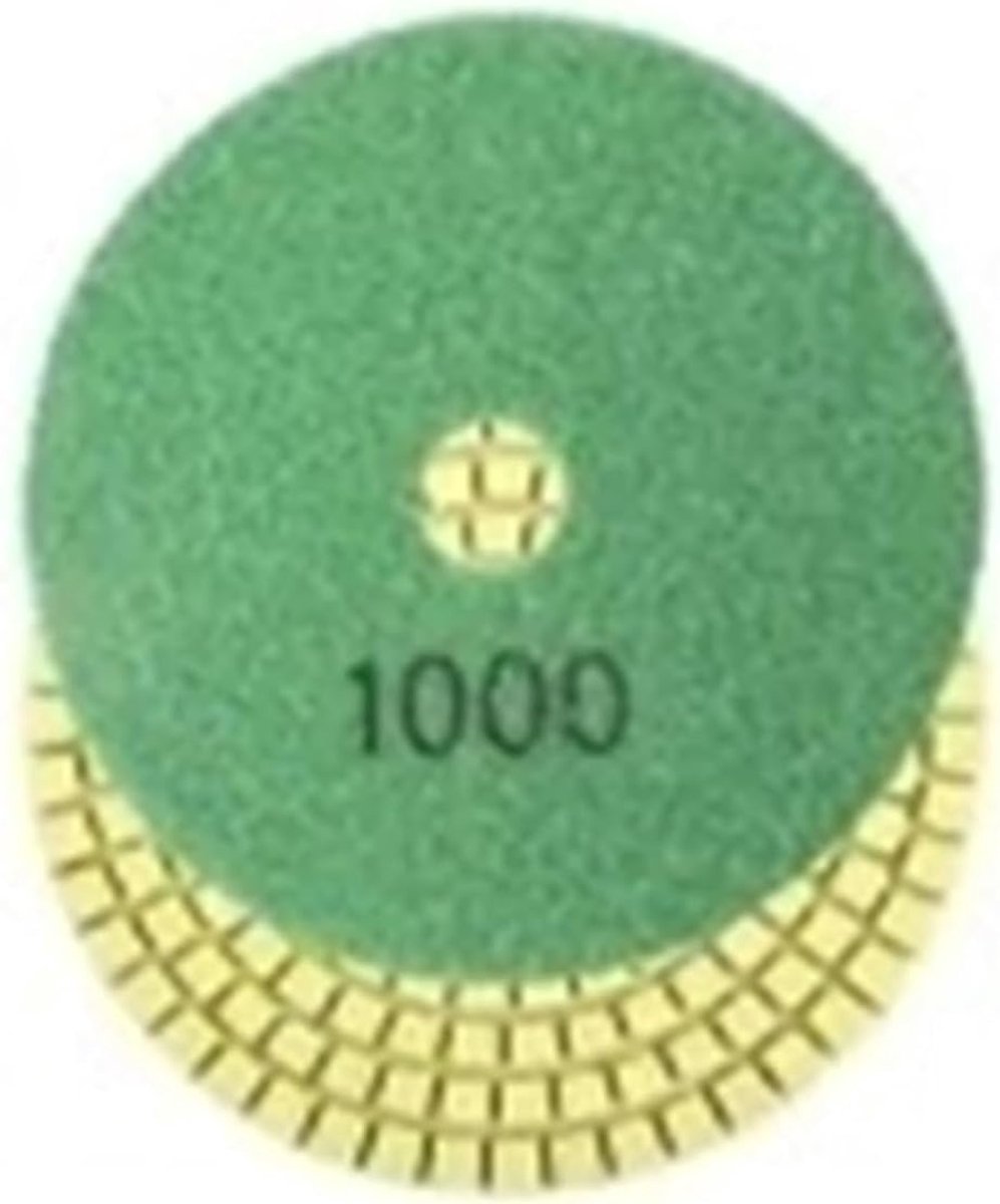 Diamant Polijstpads - Schuurmiddel Polijstschijf - Beton Polijsten - Droog of Nat Gebruik - 3-7 Inch - Niet gespecificeerd