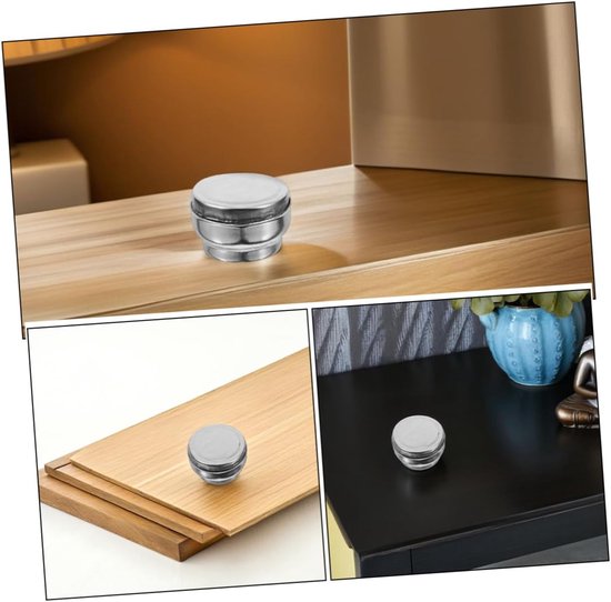 Noodles Machine Onderdelen - Pastamaker Knop - Zelf Pasta Maken - Universele Compatibiliteit - 2 Stuks - Zilver — afbeelding 4