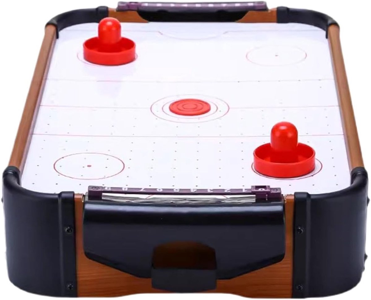 Airhockeytafel - Arcade spel - Interactief spel - Houten constructie - 50x30x9.5 cm - Niet gespecificeerd