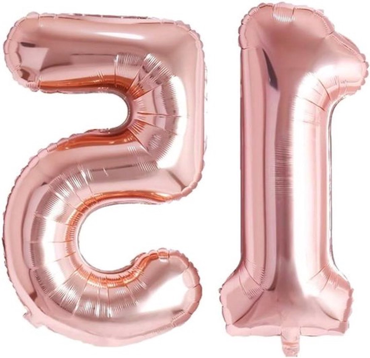 Leeftijdscode ballonnen 15-51 voor verjaardagen Allecto Plus