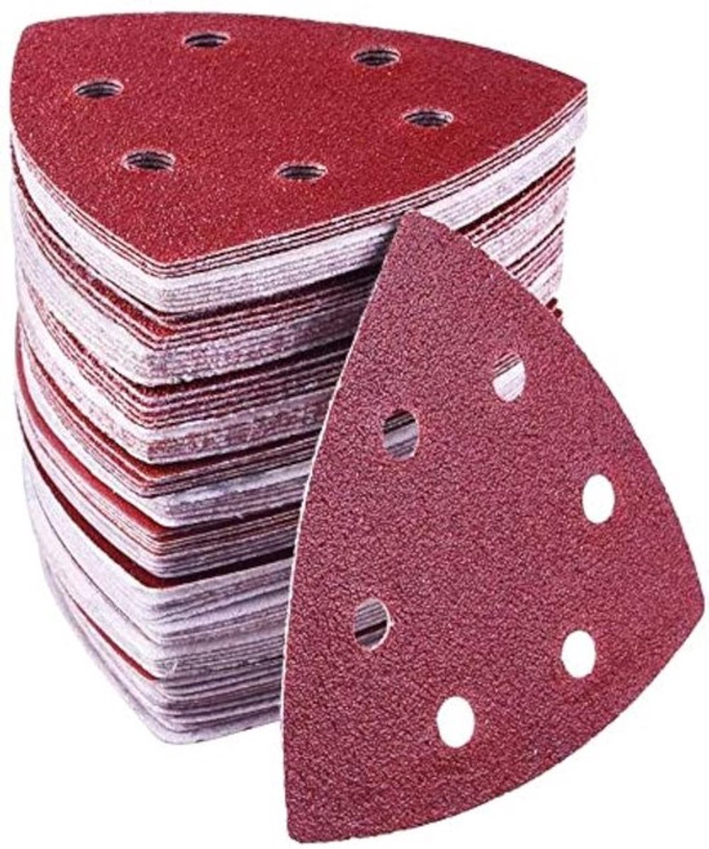 Virtubuy - Delta Sanding Triangles - Schuurpapier - set - 72 stuks