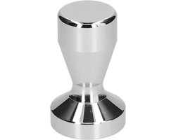 Koffie Tamper - Koffiepers - Espresso Maken - Roestvrij Staal - 51 mm - Zilver