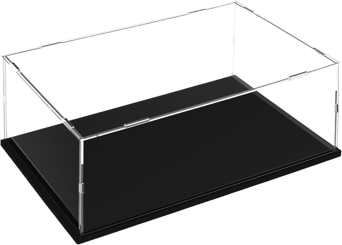 SnelShoppen - Acryl Displaykast 35x25x15 cm, Duidelijke Verzameling Display Box, Showstand voor Minifiguren, Speelgoed, Ambachten, Herinneringen, Sier