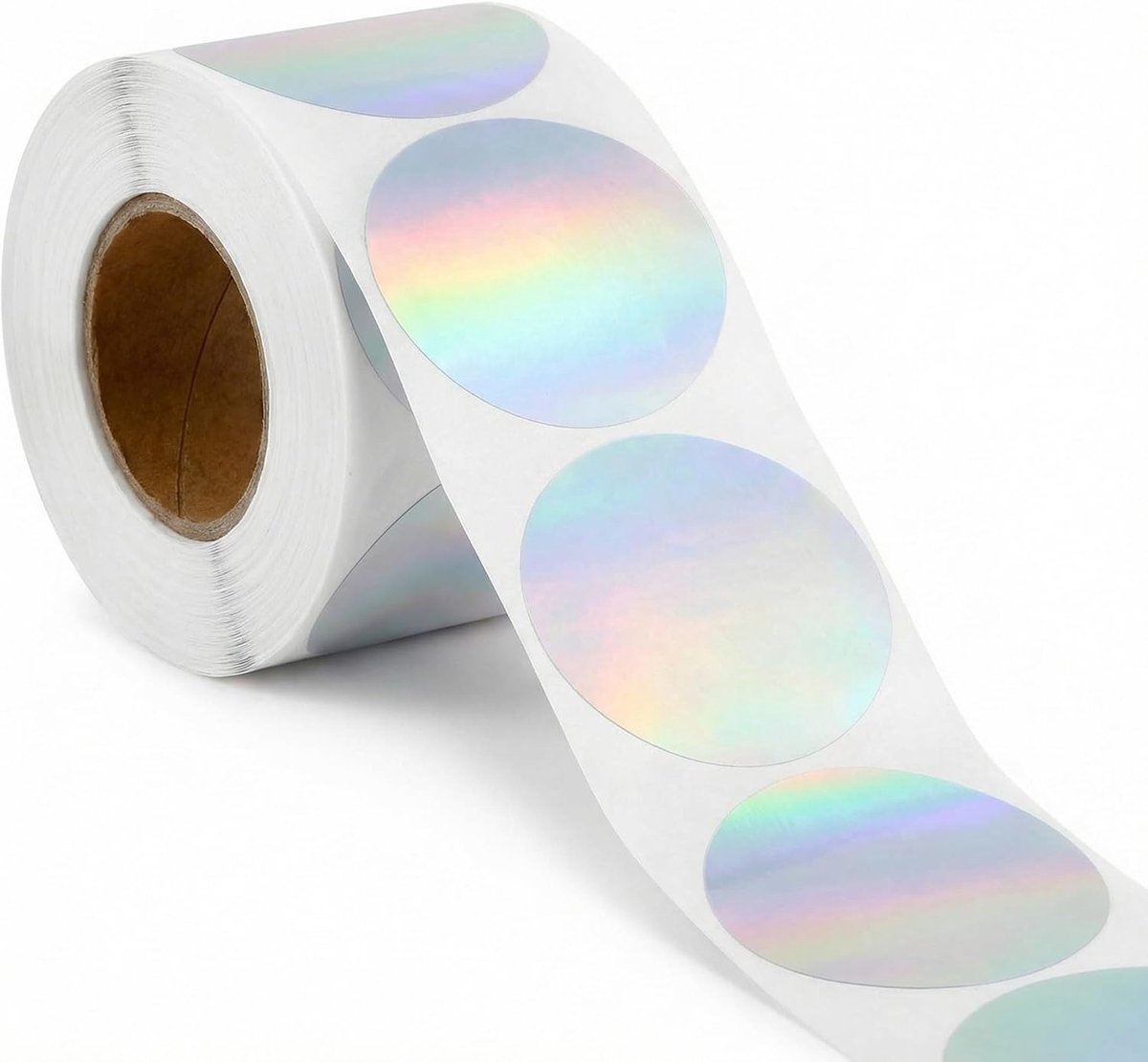 SnelShoppen - 400 Stuks 50mm x 50mm Thermische Sticker Labels - Water- en Scheurbestendig - Ideaal voor Thermische Printers - Voor Verzending, Organis