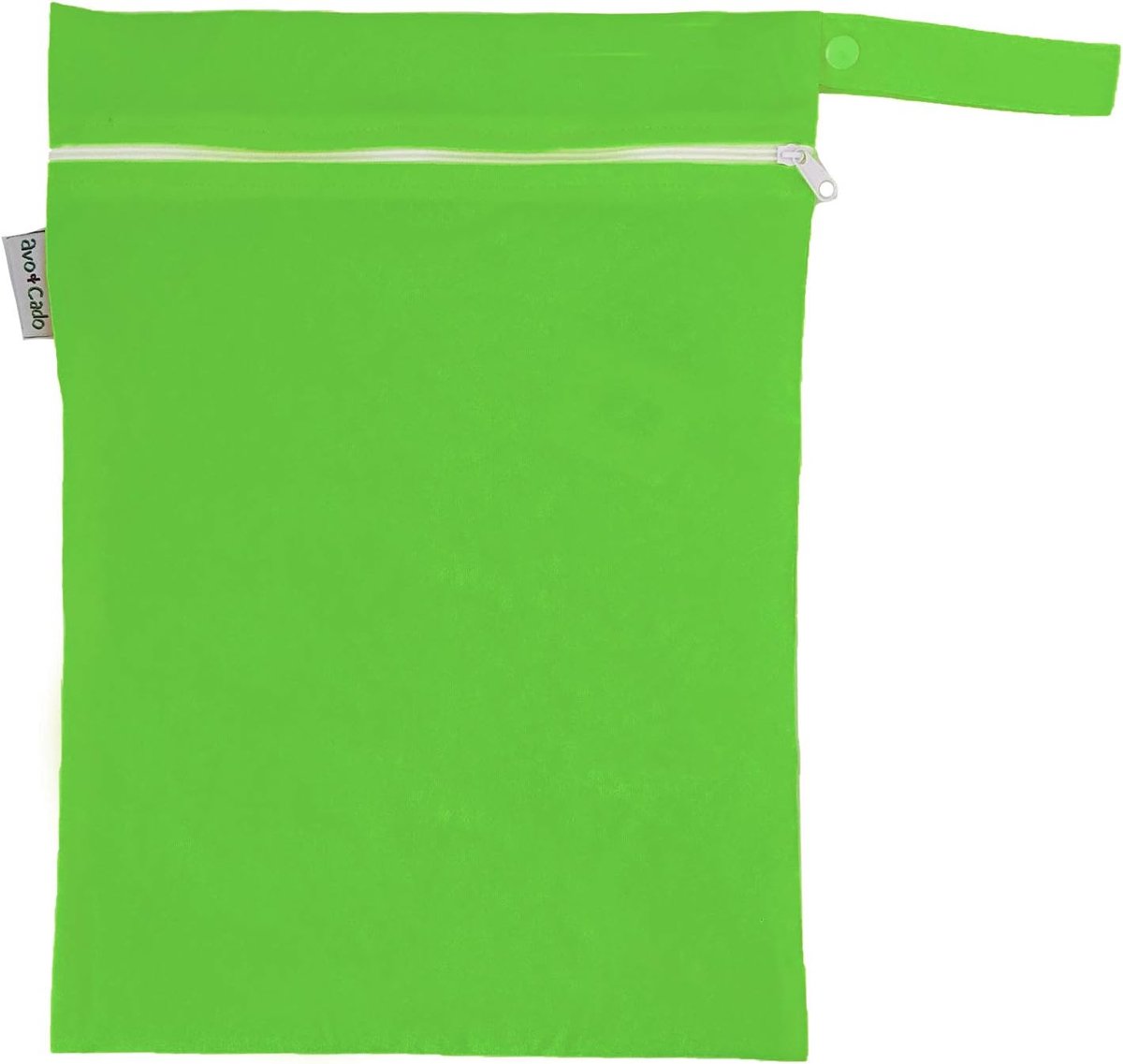 SnelShoppen - Avo&Cado Nosebag Uno (M) - Lichtgroene Nappy Bag - Water- en Geurproof, Ademend, 29x40cm, Houdt Tot 6 Luiers - Perfect voor Kinderen, Ca