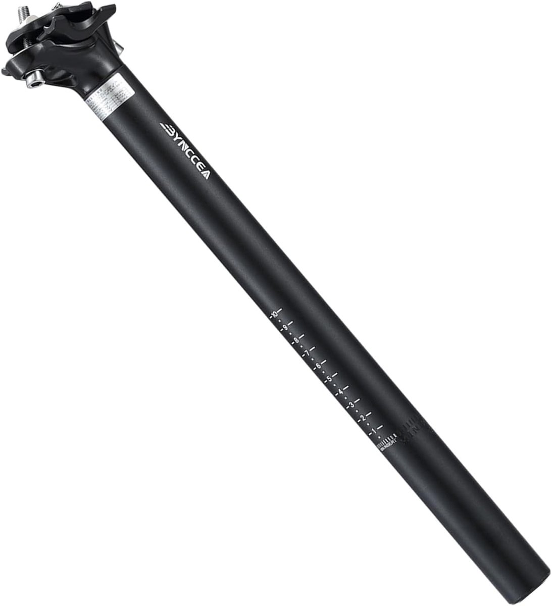 SnelShoppen - Aluminium Fiets Zadelpen 27.2 mm 30.8 mm 31.6 mm - Verstelbare Zadelsteun 400 mm voor Mountainbikes, Racefietsen, BMX, MTB