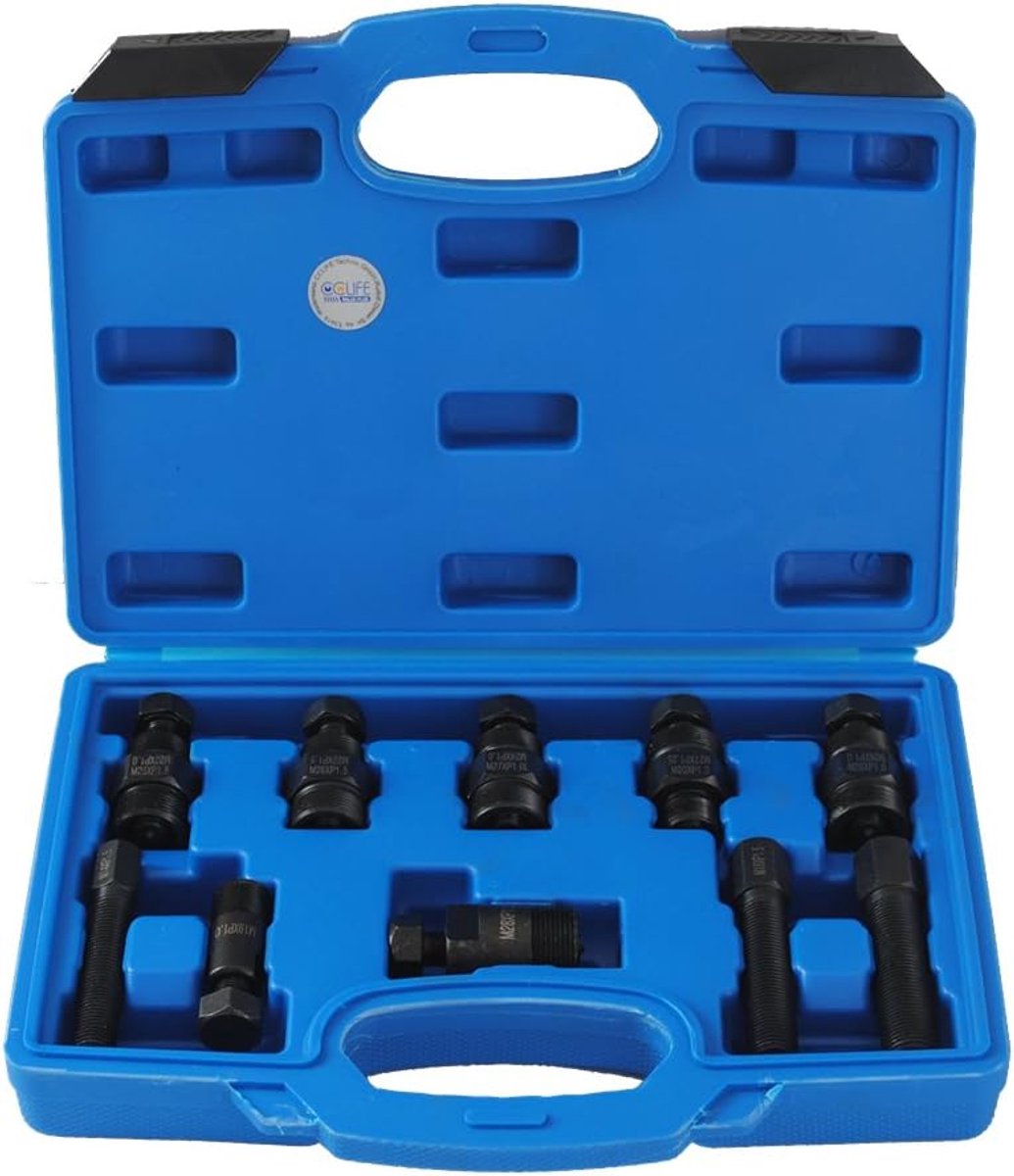 SnelShoppen - 10-delige Pool Wheel Tractor Set voor Scooter en Motorfiets - Vliegwiel Trekker Set - Geschikt voor Diverse Merken - Hoogwaardige Materi
