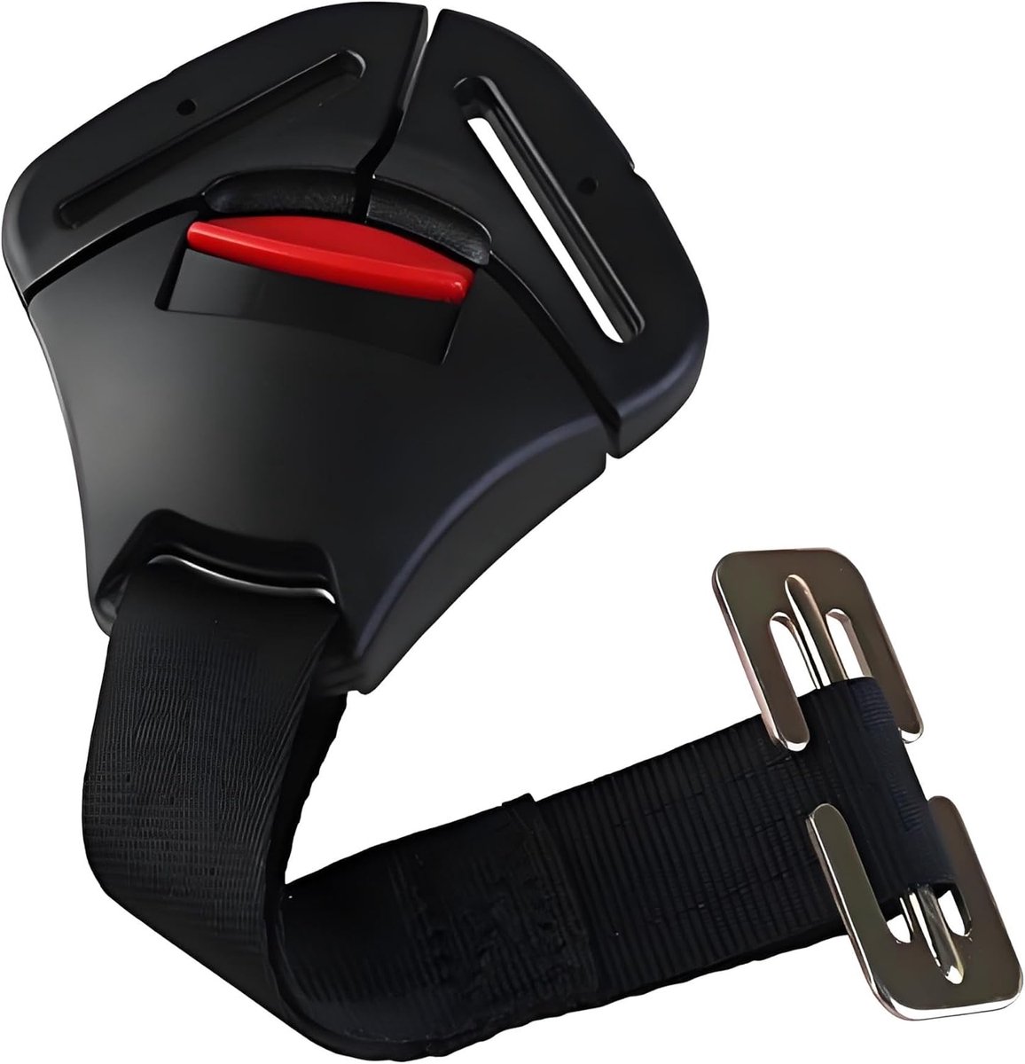 SnelShoppen - ISKIP Cross Buckle voor Autostoelen, Veiligheidsriem Beugel voor Baby's, Peuters en Kinderen, Met Metalen Bevestigingsclip, Verstelbare