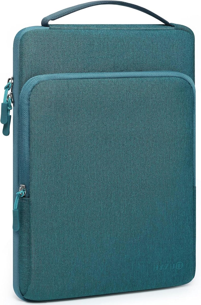 SnelShoppen - 13 Inch Laptop Sleeve Tas voor MacBook Air/Pro, iPad Pro/Air, Surface Pro, XPS 13 - Donkergroen, Waterafstotend, Beschermend, Lichtgewic