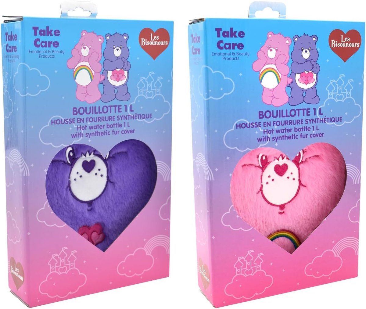 SnelShoppen - Zachte Warmwaterkruik met Hoes - Comfortabele Rubber Kruik voor Warmte Therapie - Ideaal voor Kinderen en Volwassenen - Perfect voor Win
