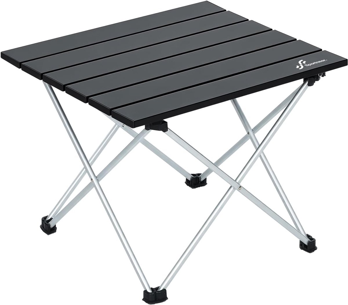 SnelShoppen - Opvouwbare Campingtafel - Lichtgewicht Aluminium Tafel voor Buiten - 3 Maten - Perfect voor Dineren, Koken, Picknicken, Strand, Hiking,