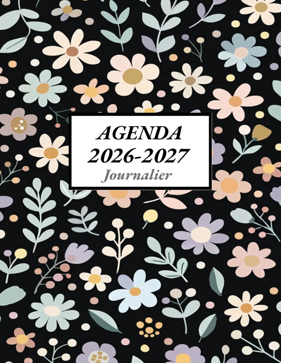 SnelShoppen - Agenda 2026-2027 Journalier - Planificateur met 1 Page per Dag en Uren | Groot A4 Formaat | Perfect voor Organisatie en Planning in het