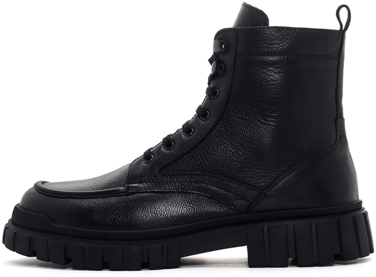 DERIMOD Ankle Boots Leather Ankle Boots