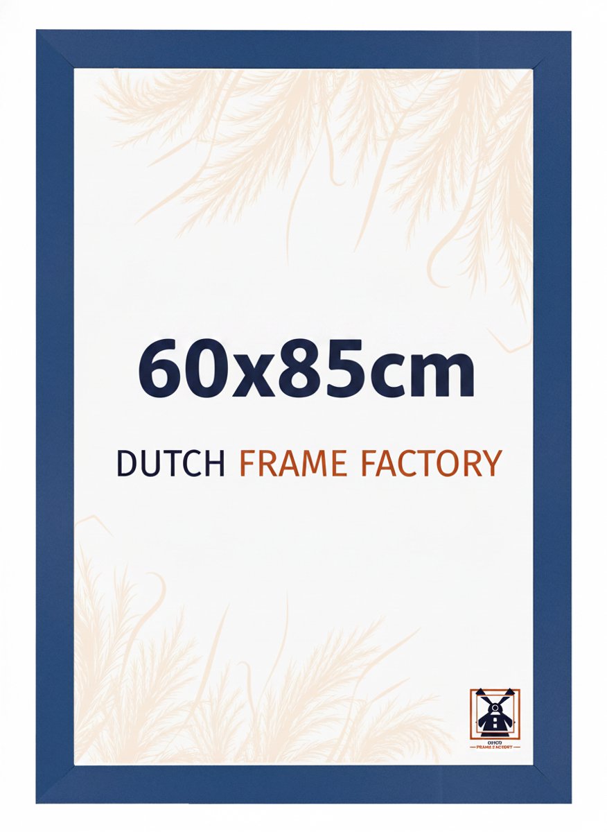 Fotolijst 60x85 cm - MDF - Donkerblauw - Benno